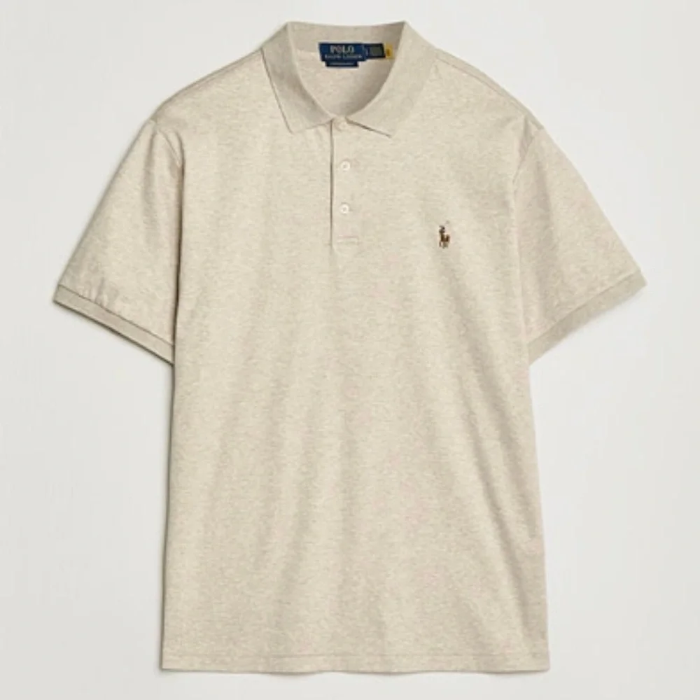 Polo by Ralph Lauren Men's Light Tan Polo Shirt size XL classic fit